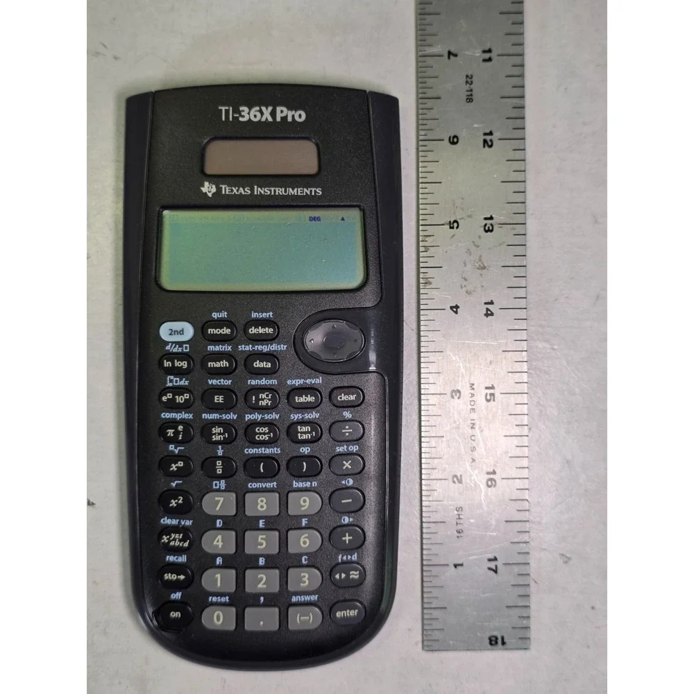 Texas Instruments TI-36X Pro Solar Scientific Calculator TI36Xpro SOLAR